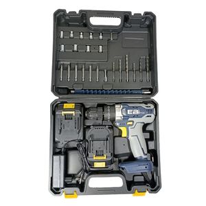 دریل پیچ گوشتی شارژی 10 میلی‌متری 20 ولت ابی مکس مدل em 20v مجموعه 24 عددی